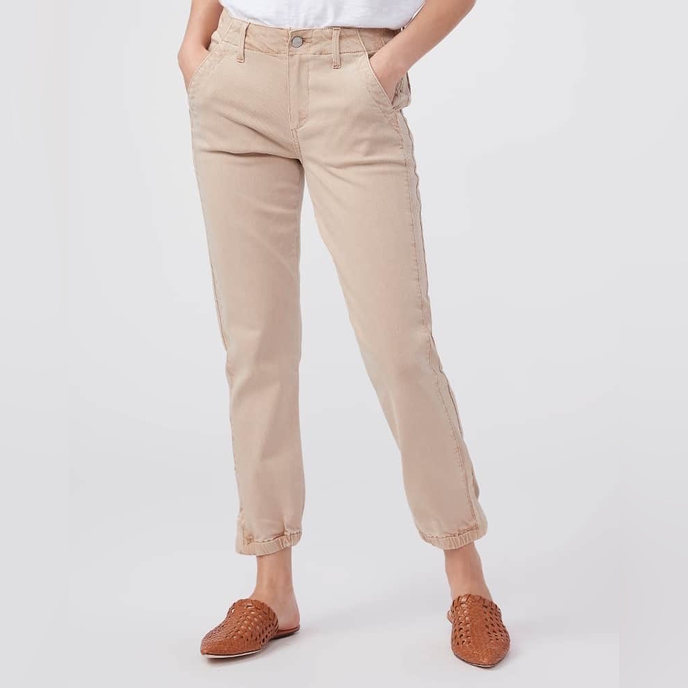 Paige Size 26 Mayslie Cargo Jogger - Vintage White Oak